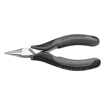 Knipex 22 ESD Flat Round Jaw Electrostatic Pliers, 115mm