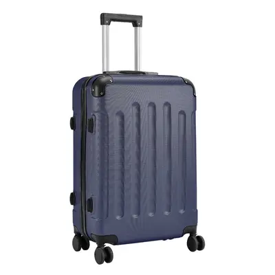 (Blue) Modern Hardside Spinner Suitcase with Combination Lock, 28"