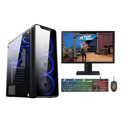 FCS Fast Gaming Intel Core i3-4th Gen 8GB RAM 1TB HDD PC Bundle