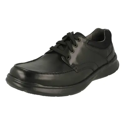 (UK 6, Black) Mens Clarks Casual Shoes Cotrell Edge - G Fit