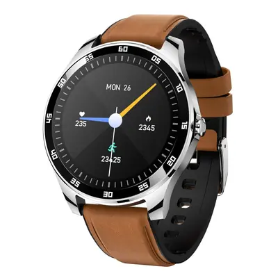 (Silver Brown) 1.28-Inch TFT Screen Smart Watch Sports Watch