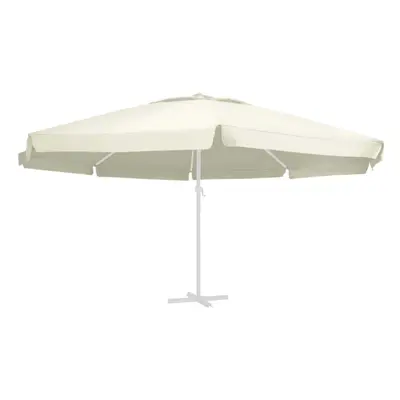 vidaXL Replacement Fabric for Outdoor Parasol Sand cm Umbrella Top Cloth