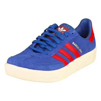 adidas Barcelona Mens Fashion Trainers in Blue Red - Size 10.5 UK