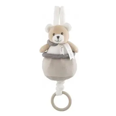 music box Teddy bear junior x 21,5 cm plush beige