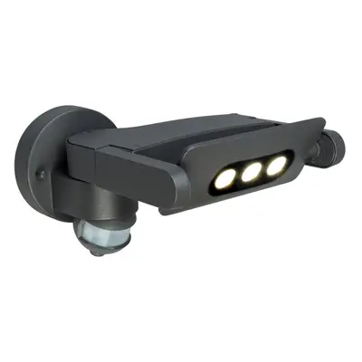 Outdoor IP54 Bulb Wall Light Graphite LED 9W d02462