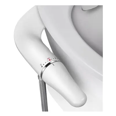 (AU Standard 1/2) Ultra-Slim Toilet Seat Attachment With Brass Inlet Adjustable Water Pressure