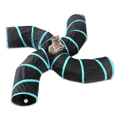 Indoor Cat Tunnel Way Pet Play Tunnel Collapsible Tunnel Tube