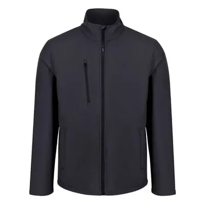 (M, Seal Grey/Black) Regatta Professional Mens Ablaze Three Layer Soft Shell Jacket