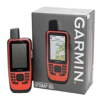 Garmin 86i Marine handheld GPS satellite communication capabilities