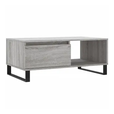 (grey sonoma) vidaXL Coffee Table Side Table End Accent Telephone Sofa Table Engineered Wood