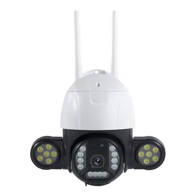 (AU Plug) 5MP WIFI IP Camera HD Night Vision Humanoid Tracking Two Way Intercom Outdoor Waterpro