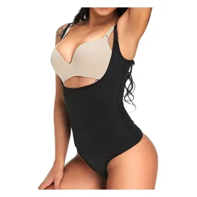 (Black, M) Burn Fat Postpartum Recovery Waist Slim Shapewear