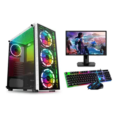 FCS Gaming PC Bundle Intel Core i5 16GB 1TB HDD 128GB SSD GT730 Win WiFi Warranty