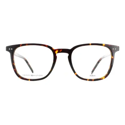 Tommy Hilfiger Glasses Frames TH I2H Matte Ruthenium Brown Havana Men