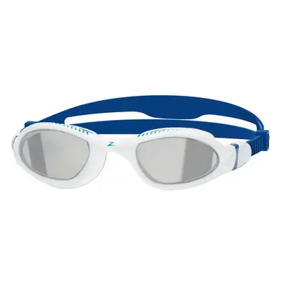 (One Size, Titanium/White/Blue) Zoggs Unisex Adult Tiger LSR+ Racing Swimming Goggles