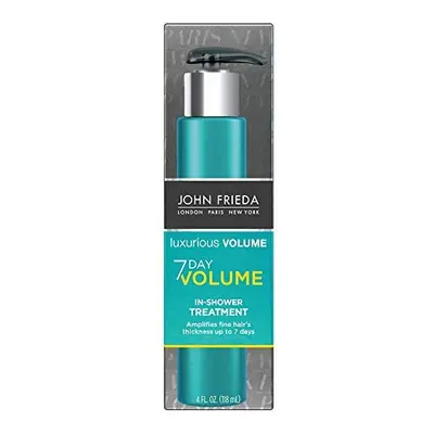 John Frieda Luxurious Volume 7-Day Volume In-Shower Treatment, Hair Treatment, Helps to Create W