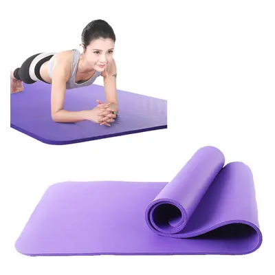 (Pink) Sports Exercise Fitness Non-slip Mat