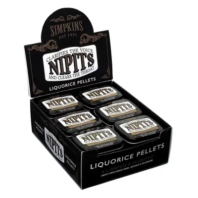 Simpkins Nipits Liquorice Pellets x Pocket-Sized Tins