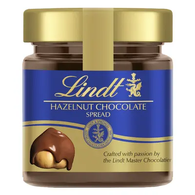 LINDT Hazelnut Chocolate Spread 200g (Pack of 6)