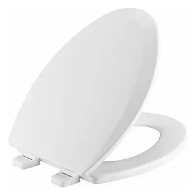 Bemis 1500TTT000 Elongated Enameled Wood Toilet Seat, White