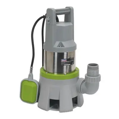 Sealey WPD415 High Flow Submersible Stainless Dirty Water Pump Automatic Litre/min 230V