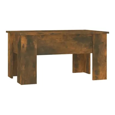 (smoked oak) vidaXL Coffee Table Engineered Wood Couch Tea Accent End Table Multi Colours