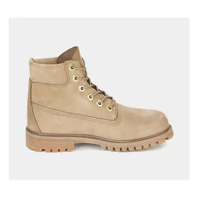 Timberland 6" Premium Juniors Waterproof Boots Beige A1VDT UK 4.5