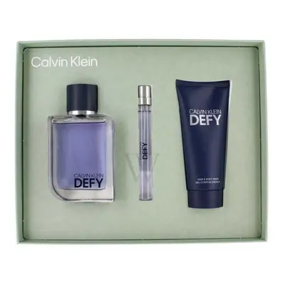 Calvin Klein Men's Defy 3pc Gift Set Fragrances