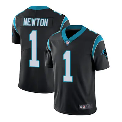 (Men's-L, Black) T-Shirt Carolina Panthers Cam Newton Jersey - Men's