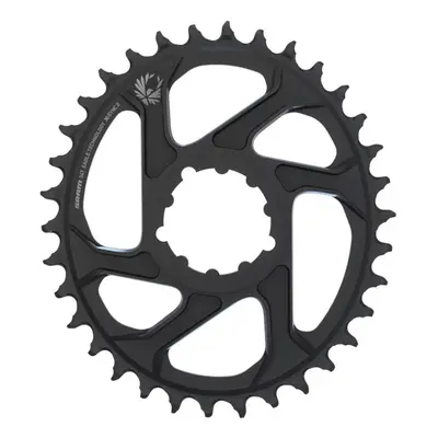 (34T, Black) SRAM Chain Ring X-Sync Ovel Direct Mount MM Offset Alum Eagle