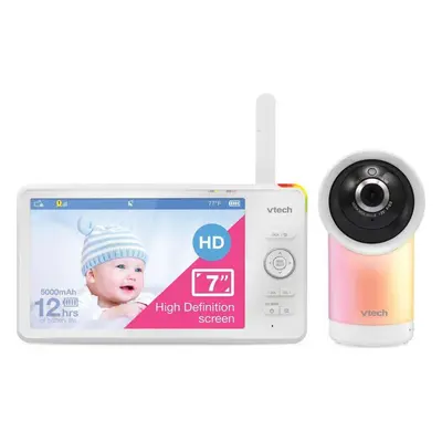 VTech RM7766 HD 7'' Wi-Fi 1080p Pan And Tilt Smart Video Baby Monitor