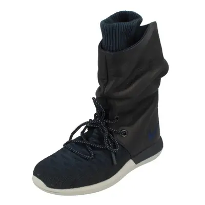 (4.5) Nike Womens Roshe Two Hi Flyknit Trainers Sneakers Boots