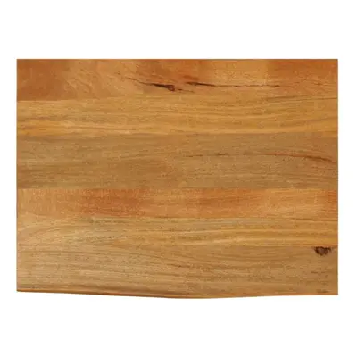 vidaXL Table Top Live Edge Replacement Board Dining Table Top Solid Wood Mango