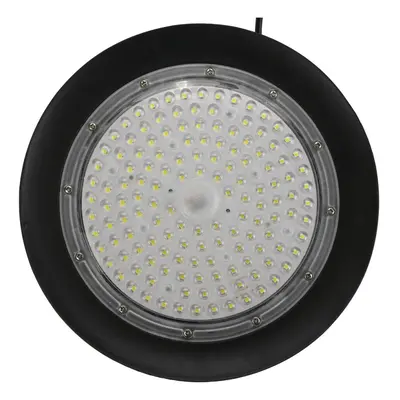 (EU Plug, 150W) 100W 150W 200W LED Workshop Lights High Bay Lamp UFO Shed Industrial Warehouse