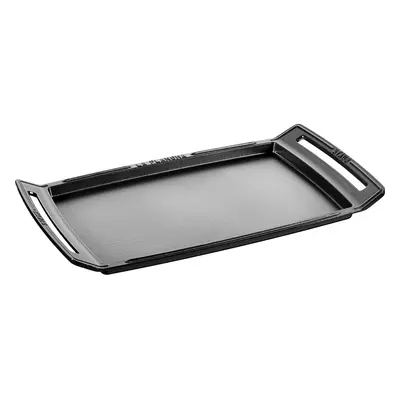 STAUB, 40509-340-0 Le Plancha Rectangular, Cast Iron, Black, cm