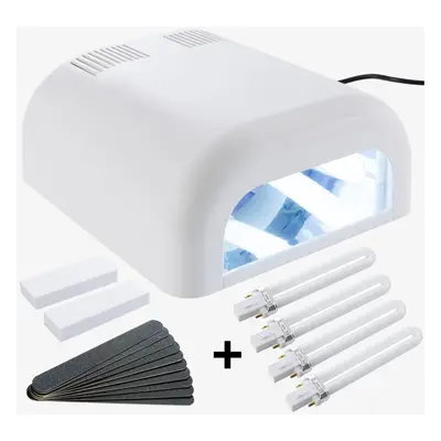 SINA UV Gel Nail Art Dryer Curing Lamp 36W - white