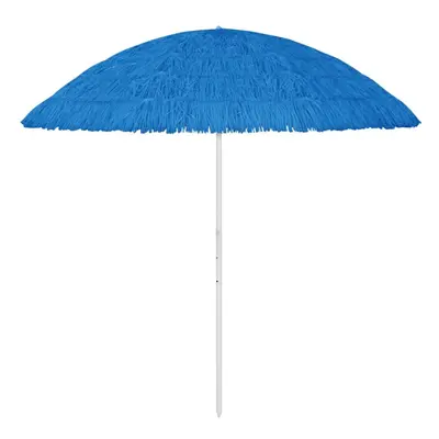 vidaXL Hawaii Beach Umbrella Blue cm Patio Parasol Sunshade Sun Shelter