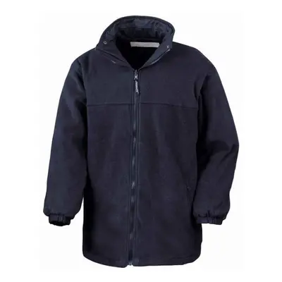 (XL, Navy/Navy) Result Mens StormDri Reversible Waterproof Jacket