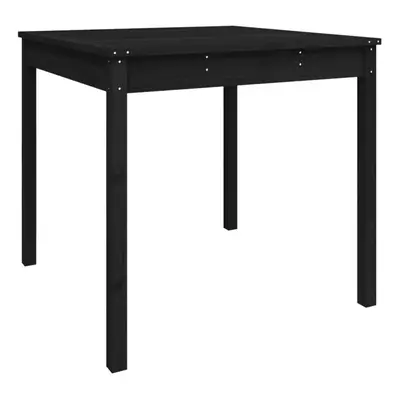 (black pine, 82.5 x 82.5 x cm) vidaXL Garden Table Patio Table Wooden Dining Coffee Table Solid 