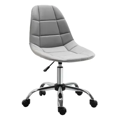 Vinsetto Ergonomic Office Chair with Adjustable Height for Home Office, Grey