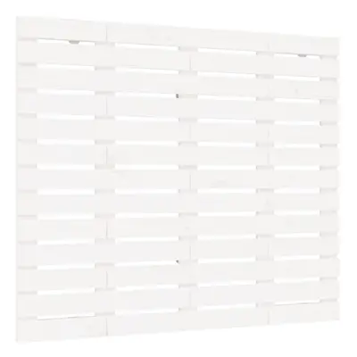 (white, x x 91.5 cm) vidaXL Wall Headboard Bedroom Bed Header Decor Bed Headboard Solid Wood Pin