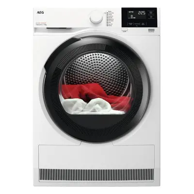 AEG Heat Pump Tumble Dryer - 8kg - White - A++ Rated - Freestanding - TR718L4B