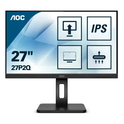 AOC 27P2Q LED display 68.6 cm (27") x pixels Full HD Black