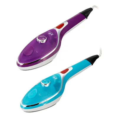 (Purple) in Flat Hanging Handheld Steam Iron Eletric Mini Iron 220V 1000W High Temperature Steri