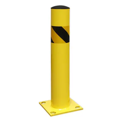 600mm Anti-Collision Safety Bollard - Car Park / Warehouse Floor Mounted Post