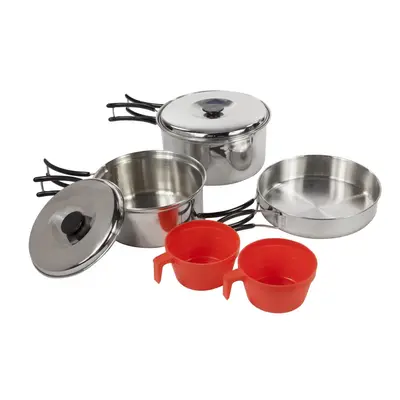 Regatta Compact Steel Cook Set - Silver