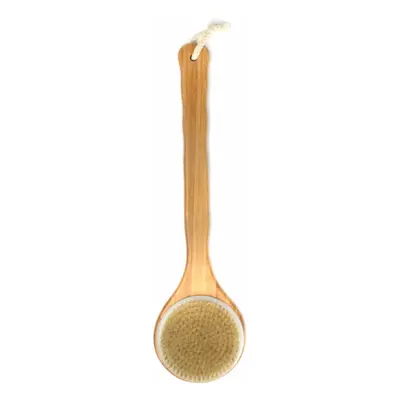 Wooden Handle Bristle Bath Shower Back Exfoliate Massage Brush