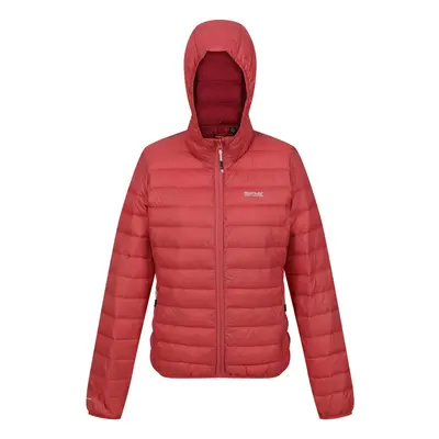 (10 UK, Mineral Red/Rumba Red) Regatta Womens/Ladies Marizion Hooded Padded Jacket