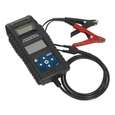 Digital Start Stop Battery & Alternator Tester - Printer - Line LCD Screen