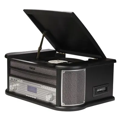 Denver MRD-51BT Bluetooth DAB Wooden Radio Record Player